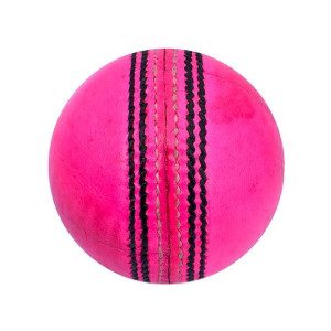 pink leather ball